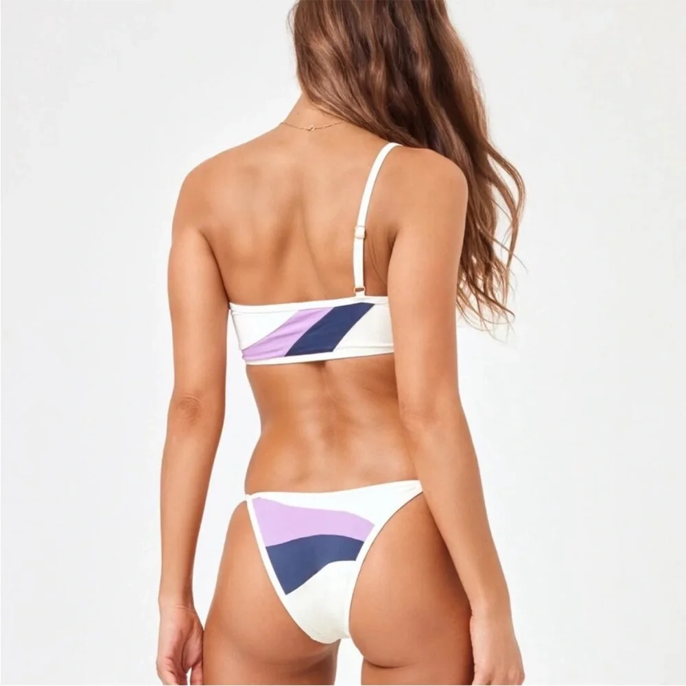 L*Space Daybreak Bitsy Bottom & Daybreak Top Bikini SET‎ Size Small NWT
